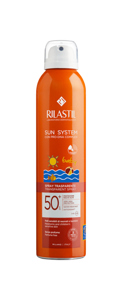 RILASTIL SUN SYSTEM BABY TRANSPARENT SPRAY WET SKIN SPF50+