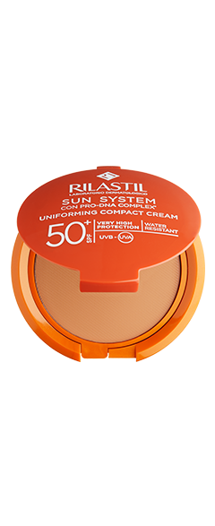 RILASTIL SUN SYSTEM UNIFORMING COMPACT CREAM SPF50+